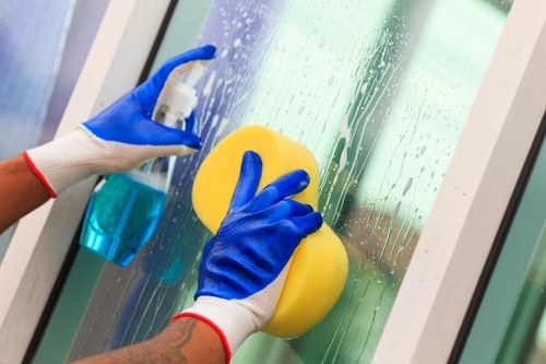 Carpet cleaning safety checks and protective measures in a home setting