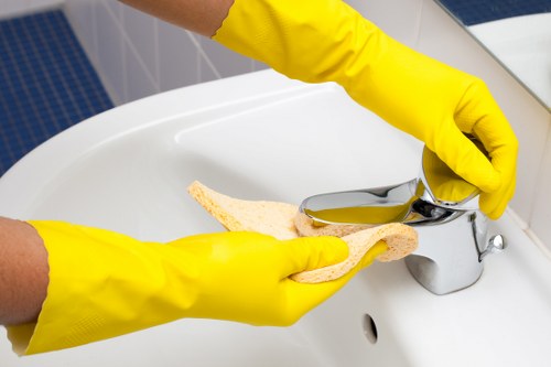 Contact section for accessibility requests on the Addiscombe Carpet Cleaners site